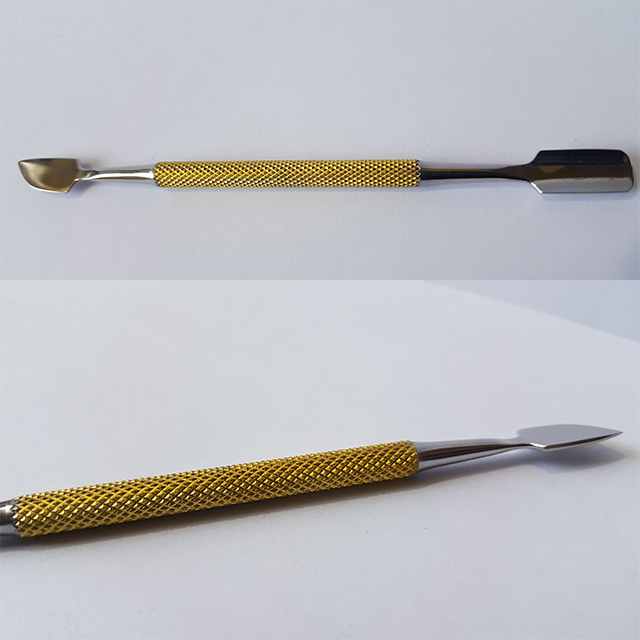 Manicure/Pedicure Equipment's Nail pusher gold plated