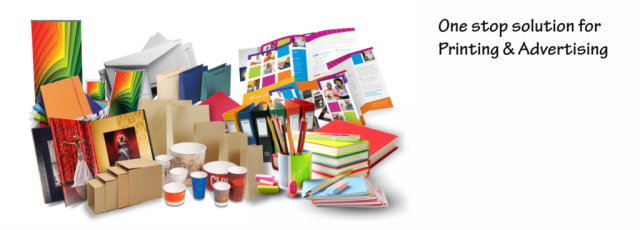 One Stop solutions for printing & advertising 
