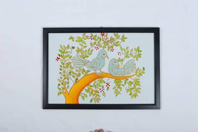 Glass painting