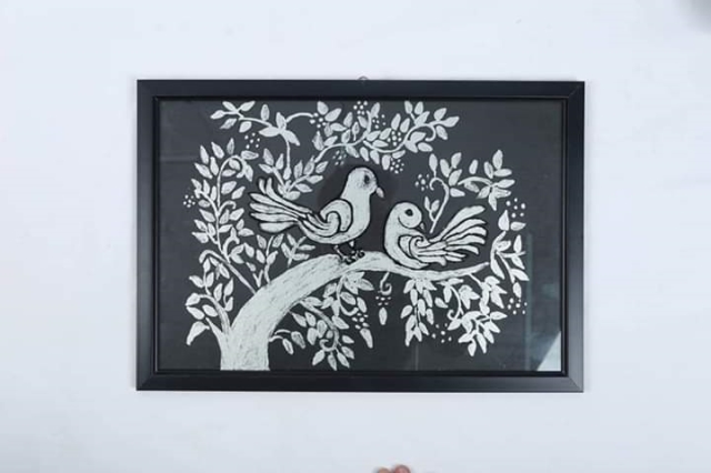 Glass painting