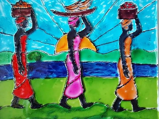 Glass painting