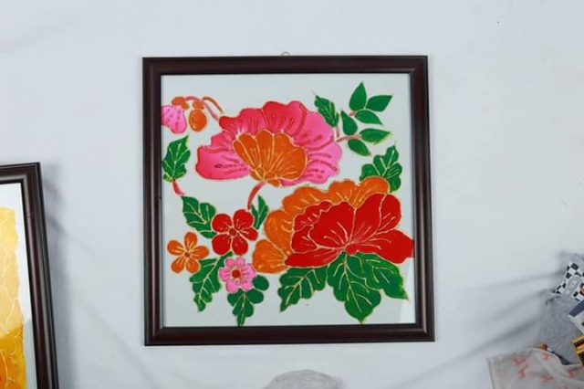 Glass painting